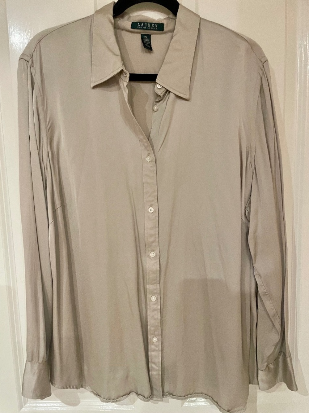 Ralph Lauren Satin Blouse